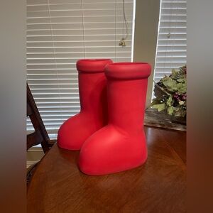 MSCHF Big Red Boots Astroboy